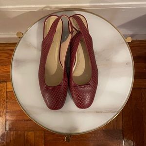 Vintage sling back heels